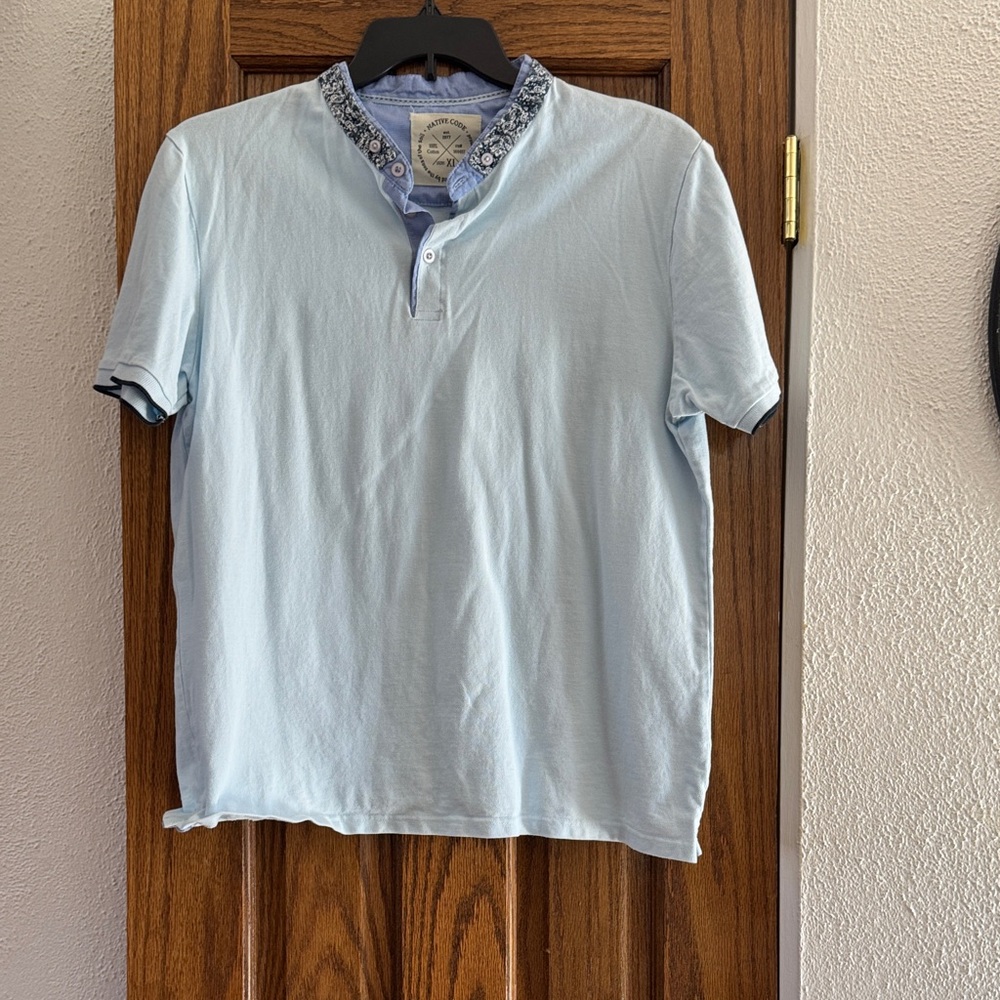 Native Light Blue Polo Shirt